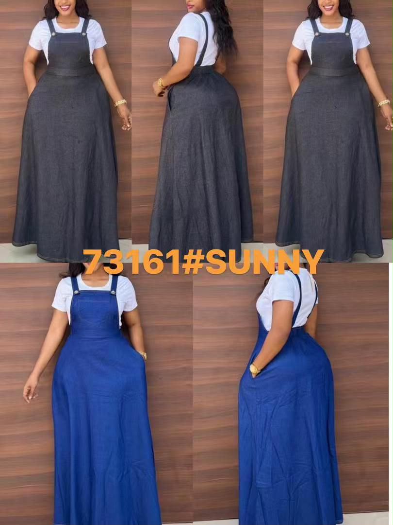 ✨ Robe Longue Salopette Femme – Élégance Décontractée ✨