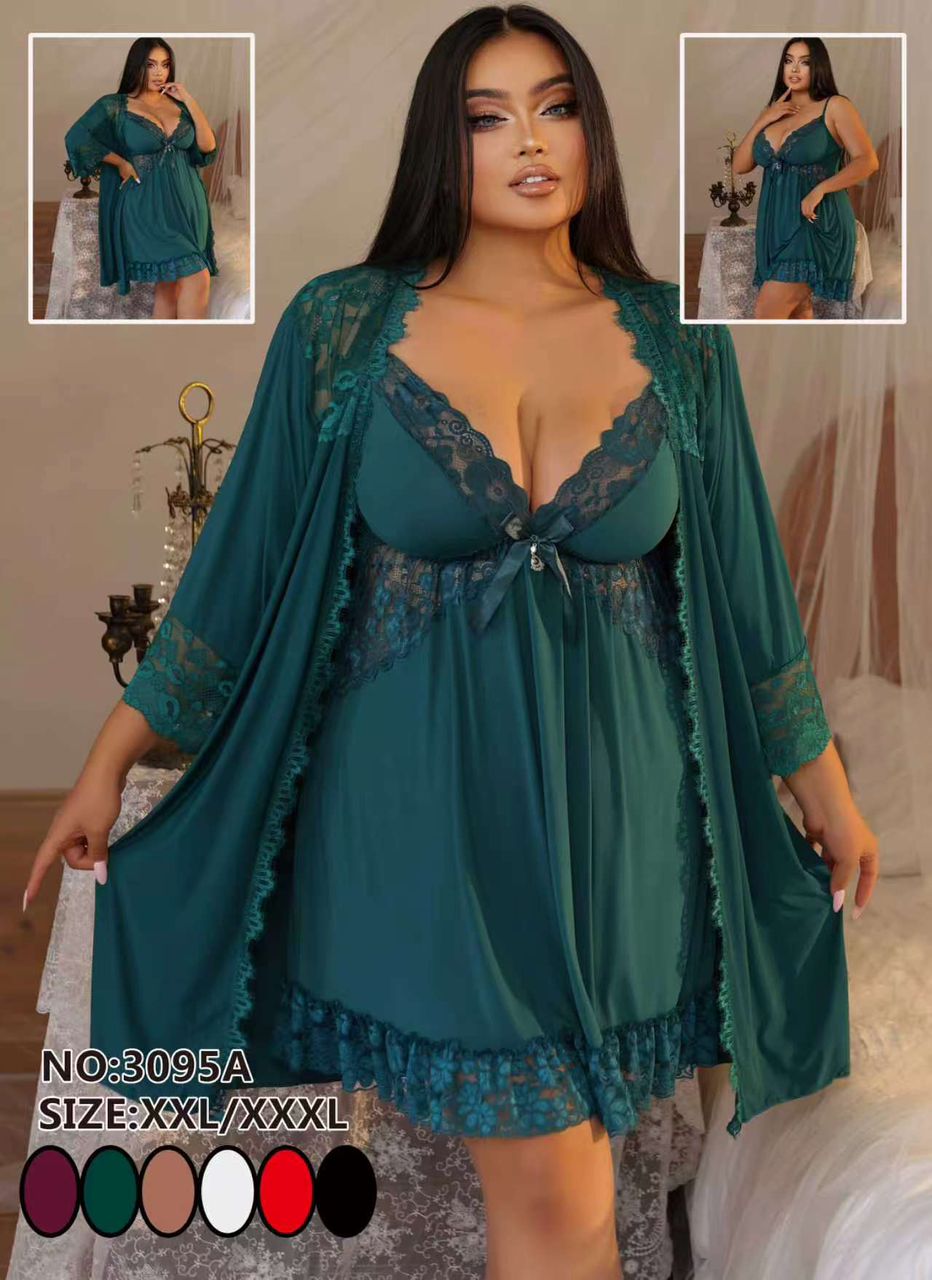 Nuisette Élégance Confort & Charme avec Kimono