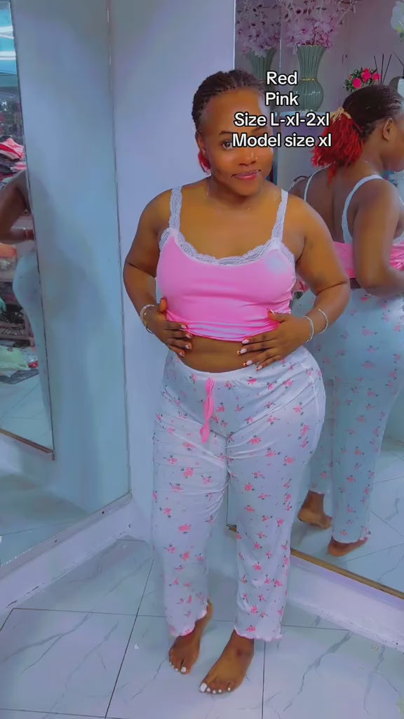 ✨ Ensemble Pyjama 3 Pièces Femme – Élégance et Confort ✨
