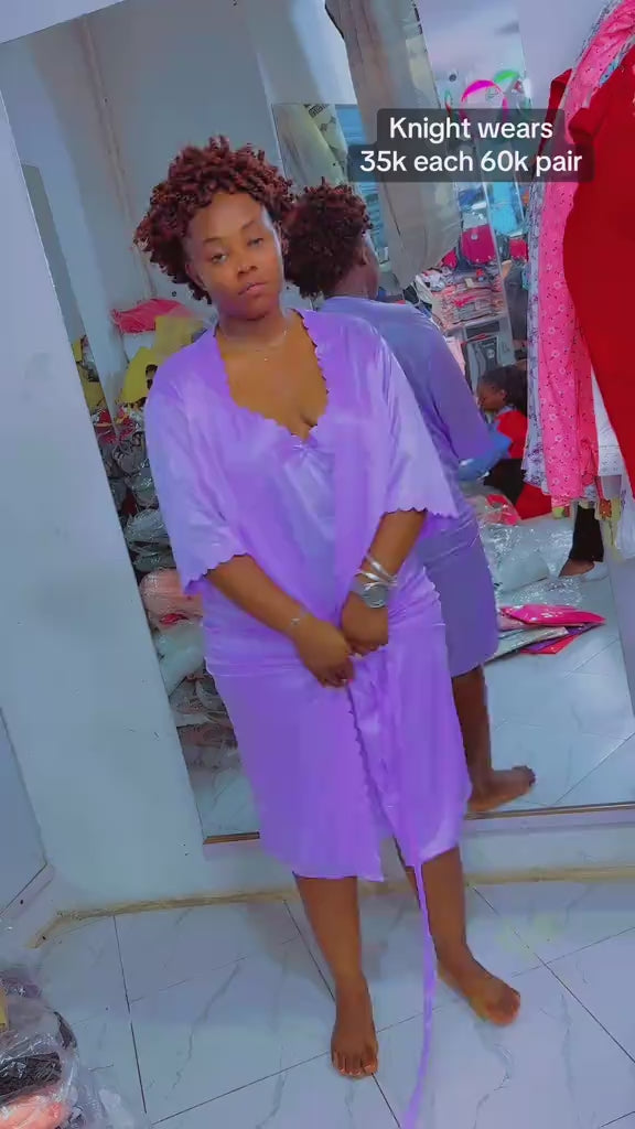 Robe de Nuit Femme – Élégance et Douceur ✨