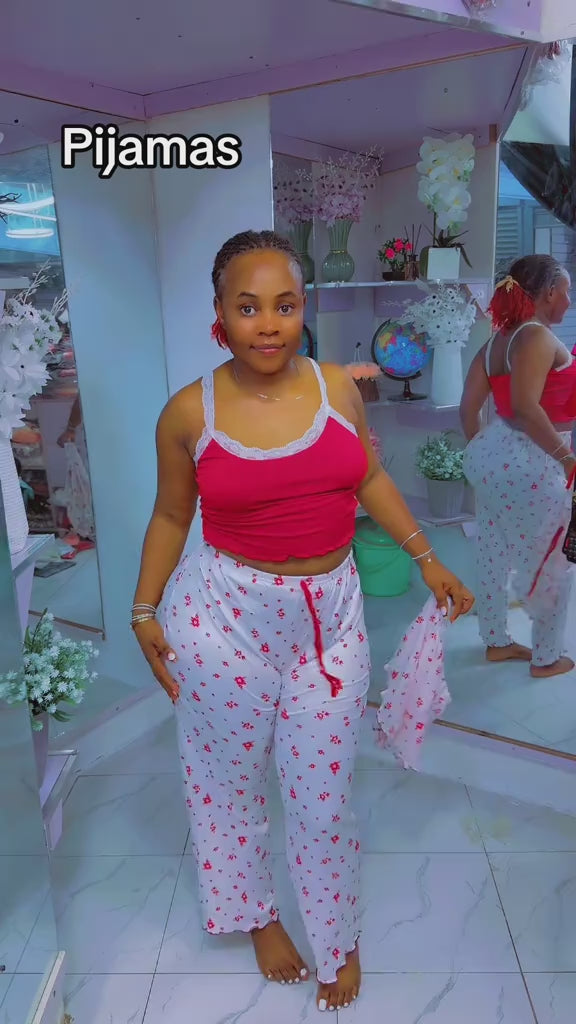 ✨ Ensemble Pyjama 3 Pièces Femme – Élégance et Confort ✨